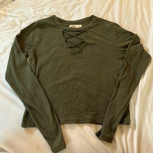 Army green long sleeve